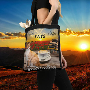 Personalized Crazy Cat Lady Tote Bag