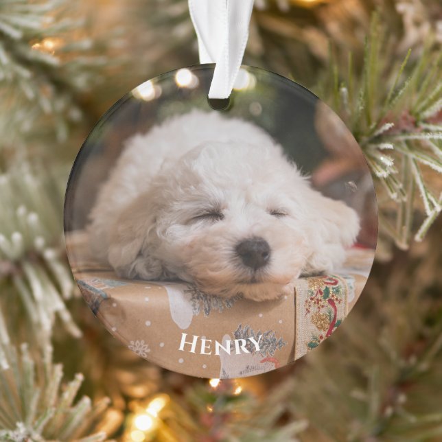 Personalized Create Your Own Photo  Ornament (Tree)