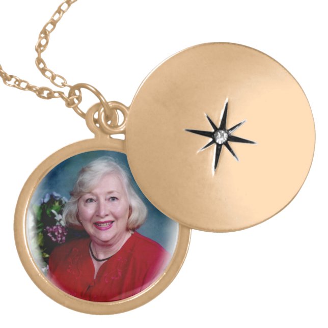 Personalized  Cremation Locket (Front)