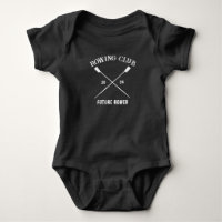 Personalized Crew Rowing Logo Oars Team Name Year