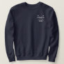 Personalized Crew Rowing Logo Oars Team Name Year Sweatshirt