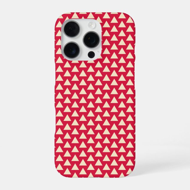 Personalized Crimson iPhone Case with Custom (Back)