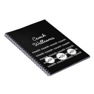 Personalized Cross Country Running Coach Notebook