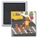 Personalized Crossing Guard School Bus Magnet at Zazzle