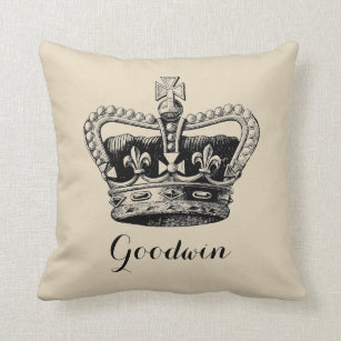 Crown Decorative & Throw Pillows | Zazzle