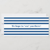 Personalized Cruise Ship Yacht Party Boarding Pass (Back)