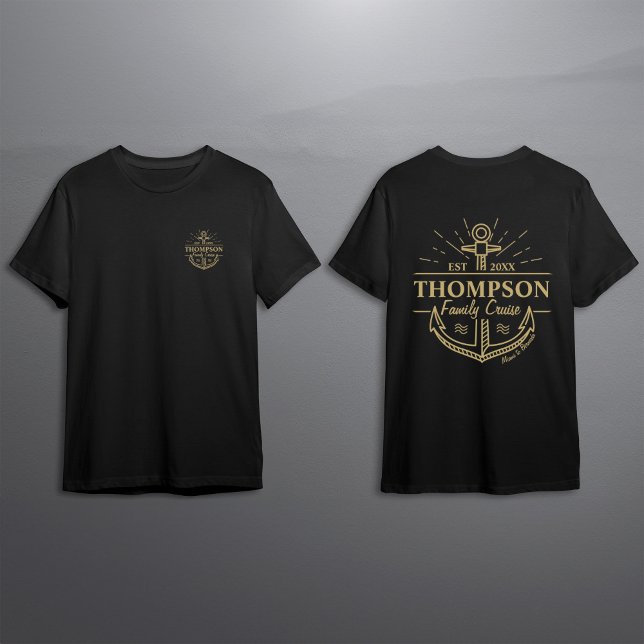 Personalized Cruise Squad Family Matching Group T-Shirt (Creator Uploaded)