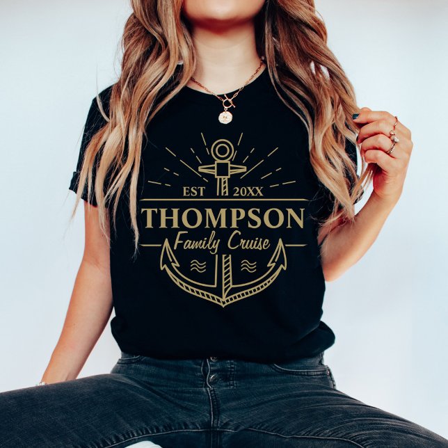 Personalized Cruise Squad Family Matching Group T-Shirt (Creator Uploaded)