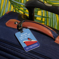 Personalized Cruise Tag | Funny Cruising Travel