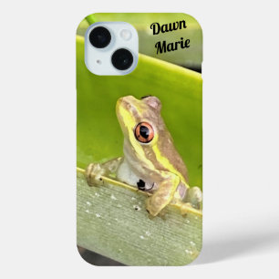 Personalized Cuban Tree Frog iPhone Case