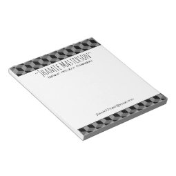 Personalized Cubed GS Notepad | Zazzle
