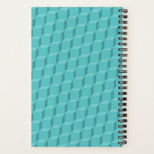 Personalized Cubes Spiral Notebook