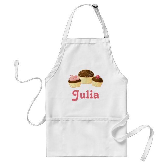 Personalized Cupcake Apron (Front)