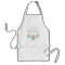 Personalized cupcake apron for women