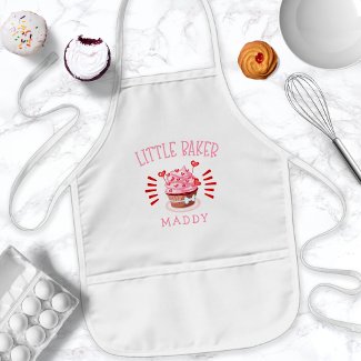 Personalized Cupcake Baking Little Baker