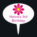 Personalized cupcake toppers<br><div class="desc">Beautiful Flower Cupcake Topper!</div>