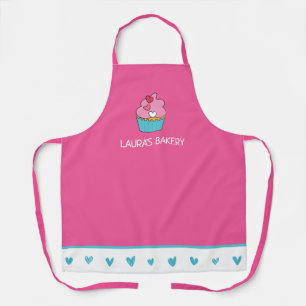 Personalized Cupcake Women's Apron