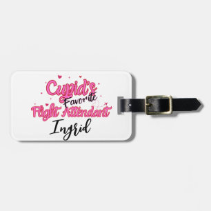 Personalized Cupid-Themed Luggage Tag