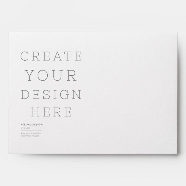 Personalized Custom 5" x 7" Envelope (Front)