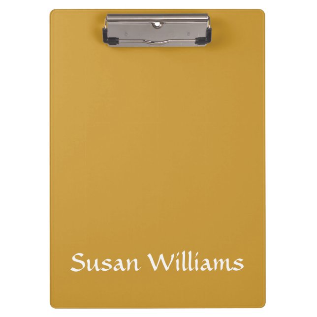 Personalized Custom Acrylic Clipboard (Front)