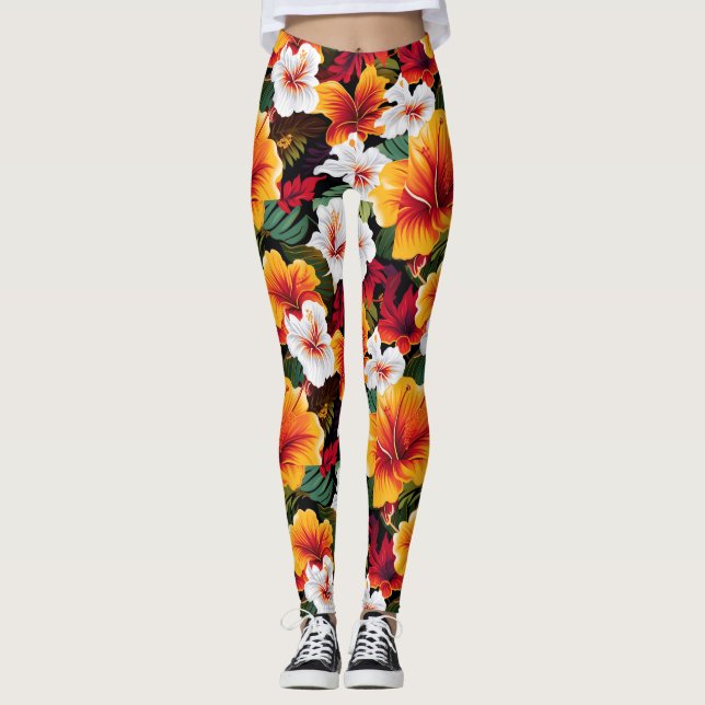 Personalized Custom All-Over-Print Leggings (Front)