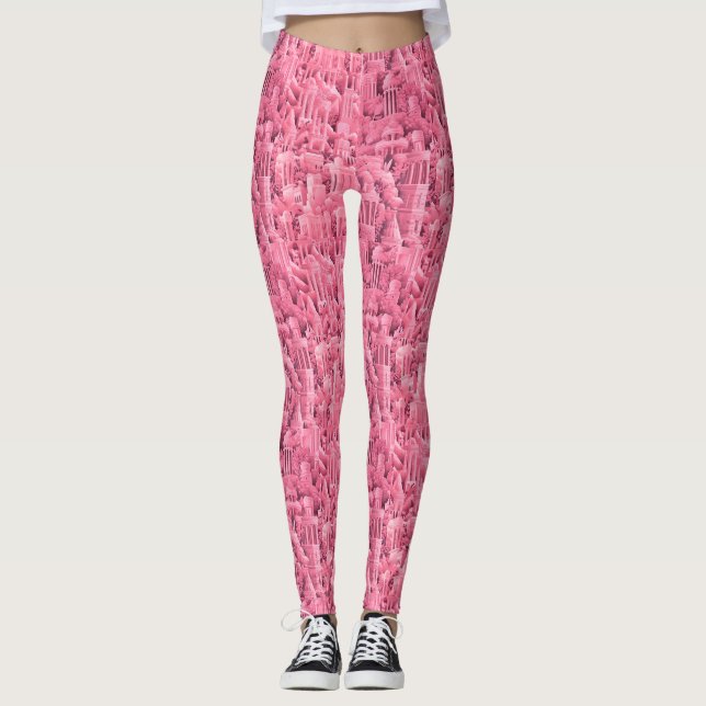 Personalized Custom All-Over-Print Leggings (Front)
