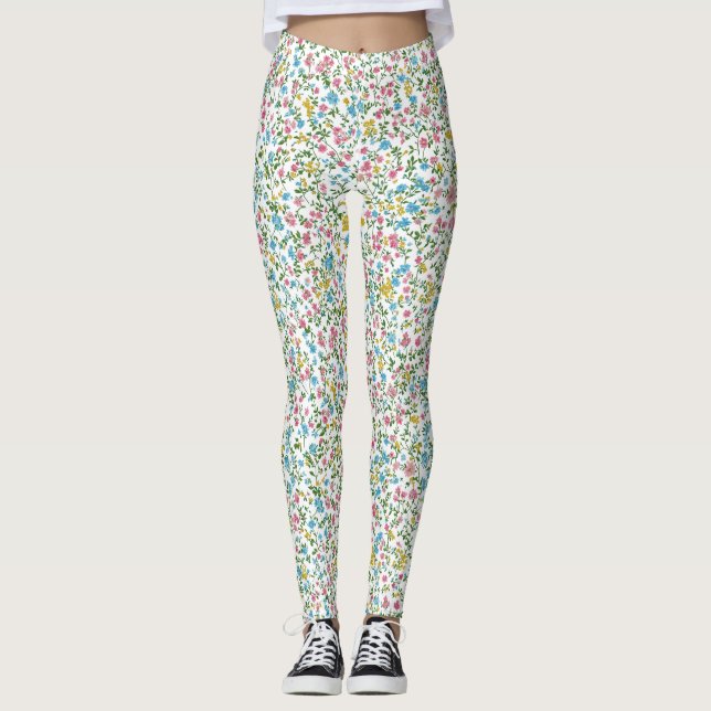 Personalized Custom All-Over-Print Leggings (Front)