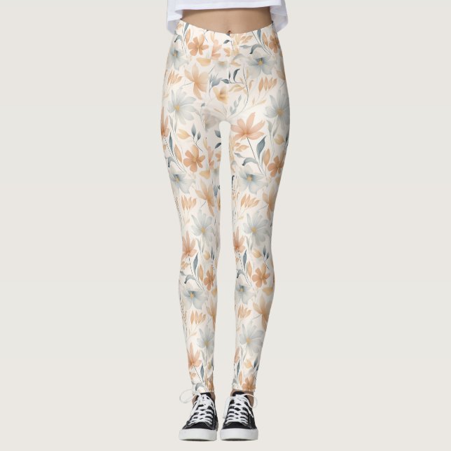 Personalized Custom All-Over-Print Leggings (Front)