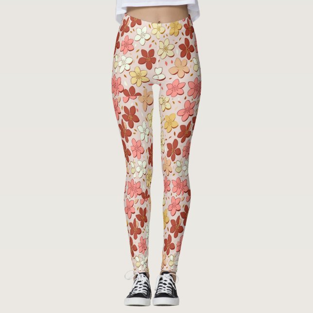 Personalized Custom All-Over-Print Leggings (Front)