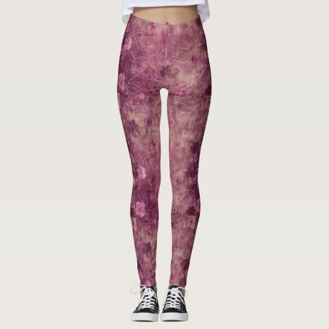 Personalized Custom All-Over-Print Leggings (Front)