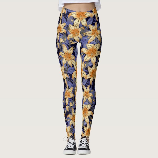 Personalized Custom All-Over-Print Leggings (Front)