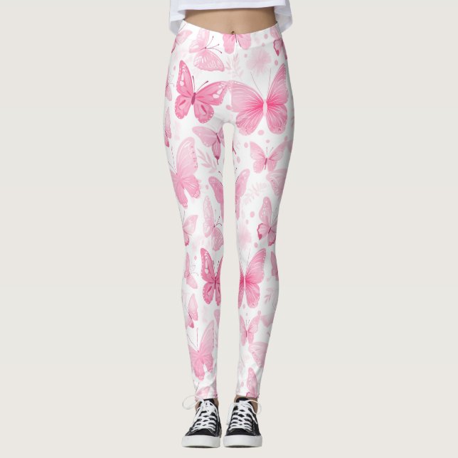 Personalized Custom All-Over-Print Leggings (Front)
