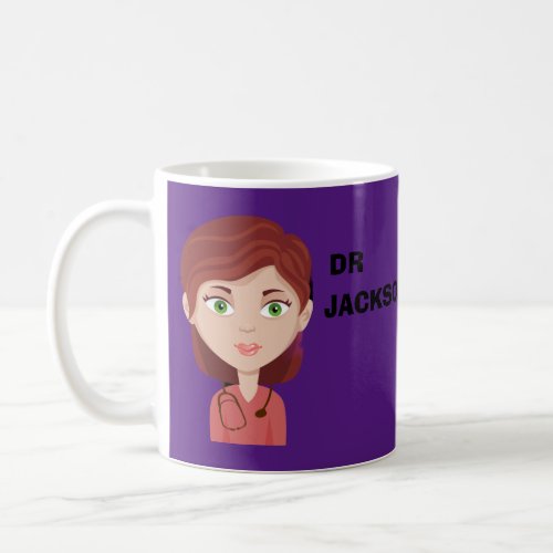 Personalized  custom avatar doctors day coffee mu coffee mug