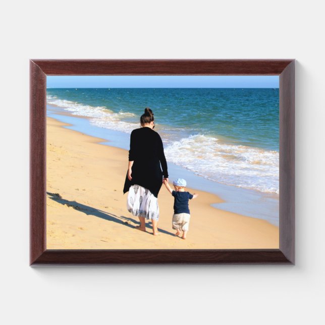 Personalized Custom Award Plaque Your Photo Gift (Horizontal)