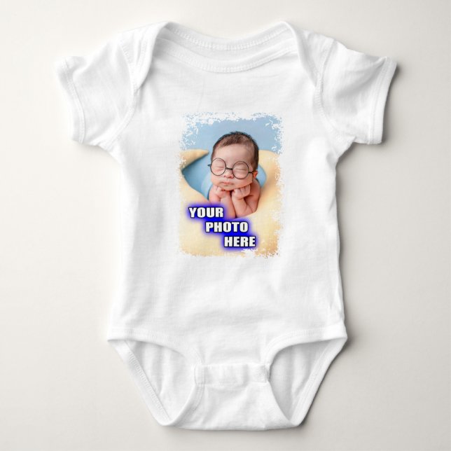 Personalized Custom Baby Clothes/Cute/Baby Outfit/ Baby Bodysuit (Front)