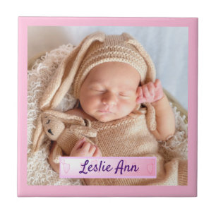 Personalized Custom Baby Photo Ceramic Tile