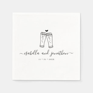 Personalized Custom Beer Toast Napkins