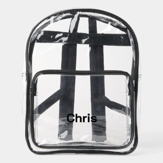 Personalized Custom Black Printed Name Stadium 