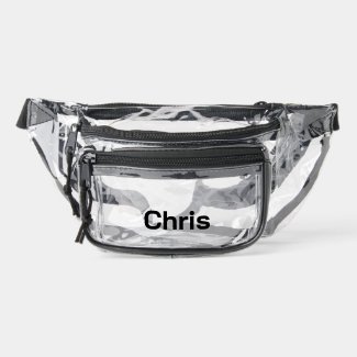 Personalized Custom Black Printed Name Stadium 