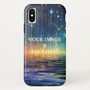 Personalized Custom Black Your Own Photo iPhone X Case
