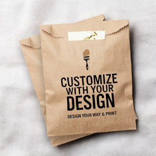 Personalized Custom Blank Company Branded Favor Bag