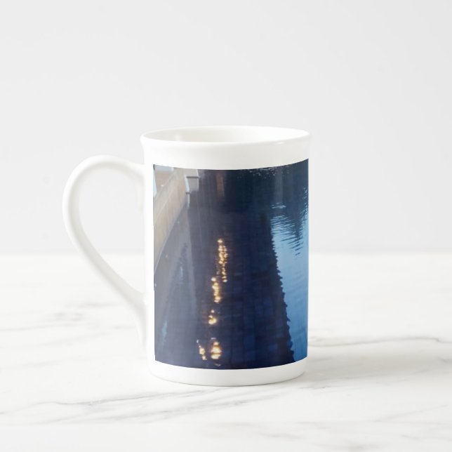 Personalized Custom Bone China Mug (Left)