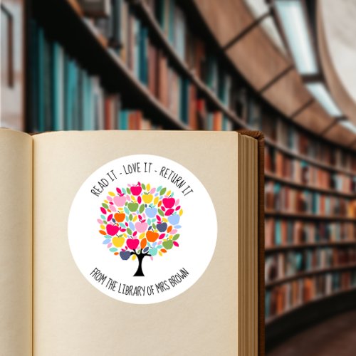 Personalized Custom Book Stickers | Bookplate Labe