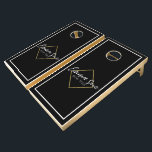 Personalized Custom Business Logo Company Event Co Cornhole Set<br><div class="desc">I take pride in all my designs, If you have any questions, want custom changes made to the design, or want coordinating items to match & need me to create it, please contact Megan with Emma Sue Bow-tique directly at megan@emmasuebowtique.com . Zazzle is now offering digital files, however if you...</div>