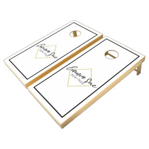 Personalized Custom Business Logo Company Event Cornhole Set