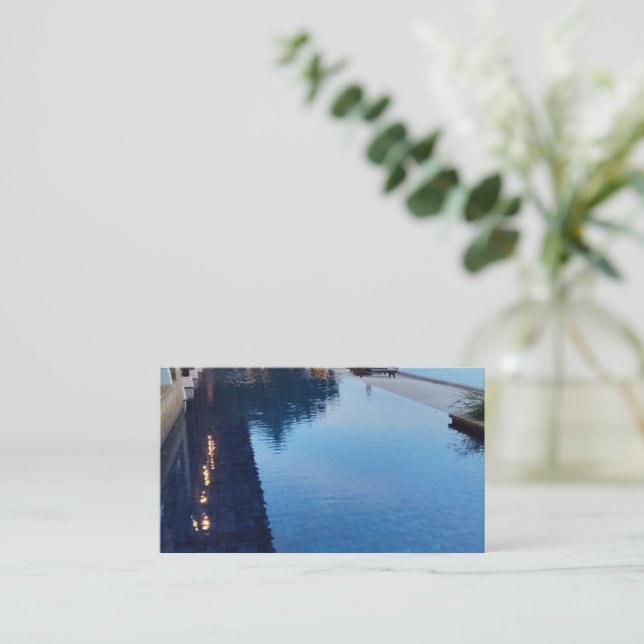Personalized Custom Calling Card (Standing Front)