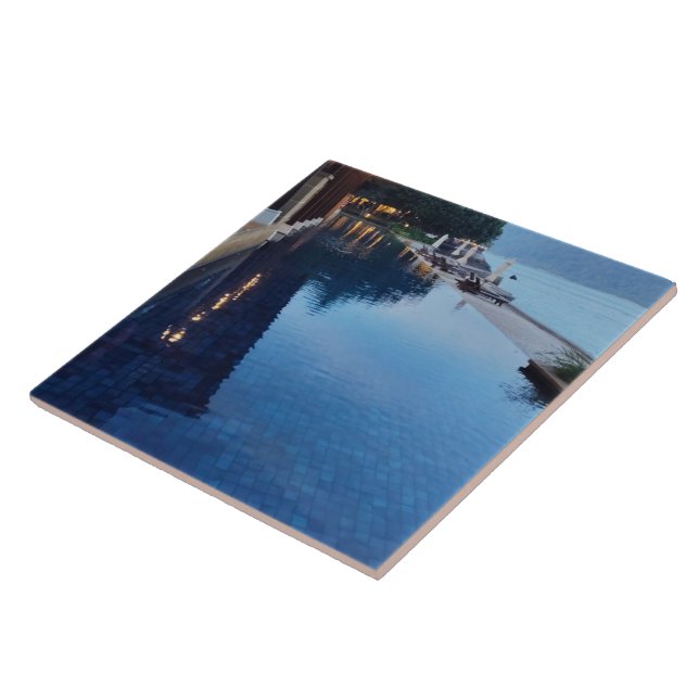 Personalized Custom Ceramic Tile (Side)