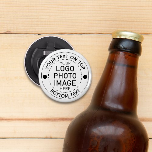 Personalized Custom Color Text Photo Logo  Bottle Opener