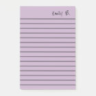 Personalized Custom Colour 4x6 Lined