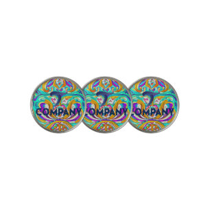 Personalized Custom Company Golf Gift Set Ball Marker